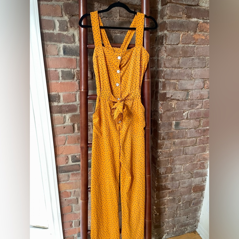 Fun Yellow Summer Pantsuit Jumper -BNWT